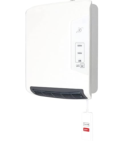 脱衣所ファンヒーター DWC-A1222-WH 新品 未開封 Amazon | 電響社(Denkyosha) ZEPEAL(ゼピール) 脱衣所ヒーター